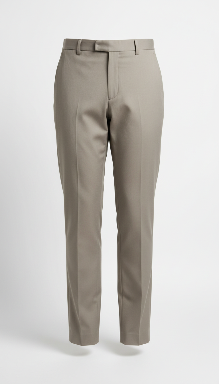 Pantaloni sartoriali lana italiana